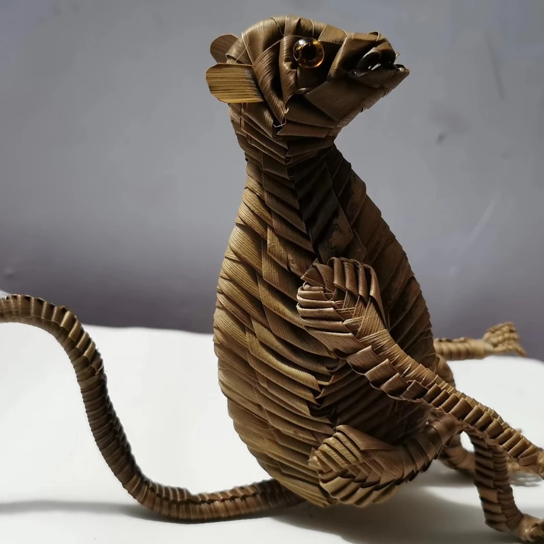 【生肖猴】棕草编猴工艺品摆件饰品玩具收藏