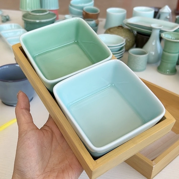 小米茶器龙泉青瓷