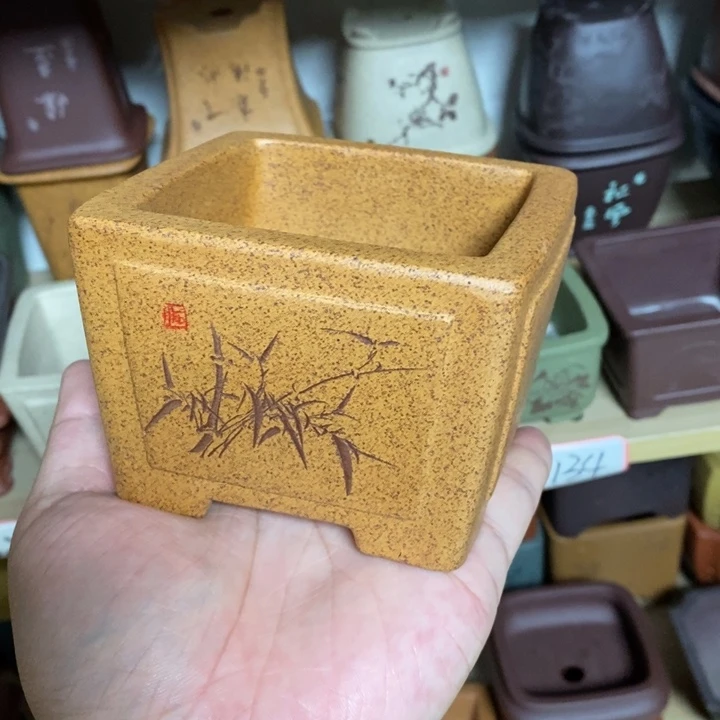 春***晓紫砂花盆紫砂文化