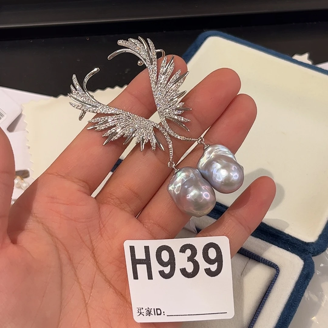 耳饰淡水珍珠合金