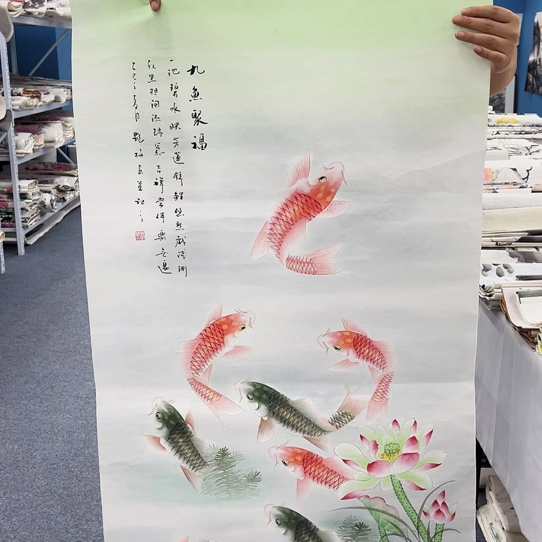 国画纯手绘作品欣赏