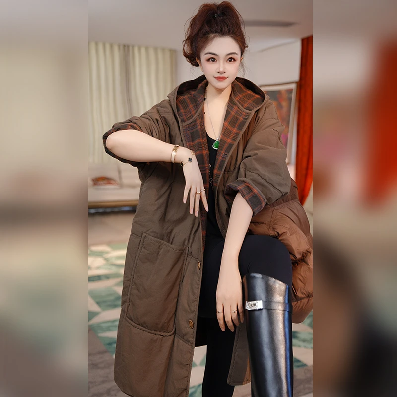 【小云总专属】多色冬季爆款复古高奢气质棉服外套AW4WMF0178