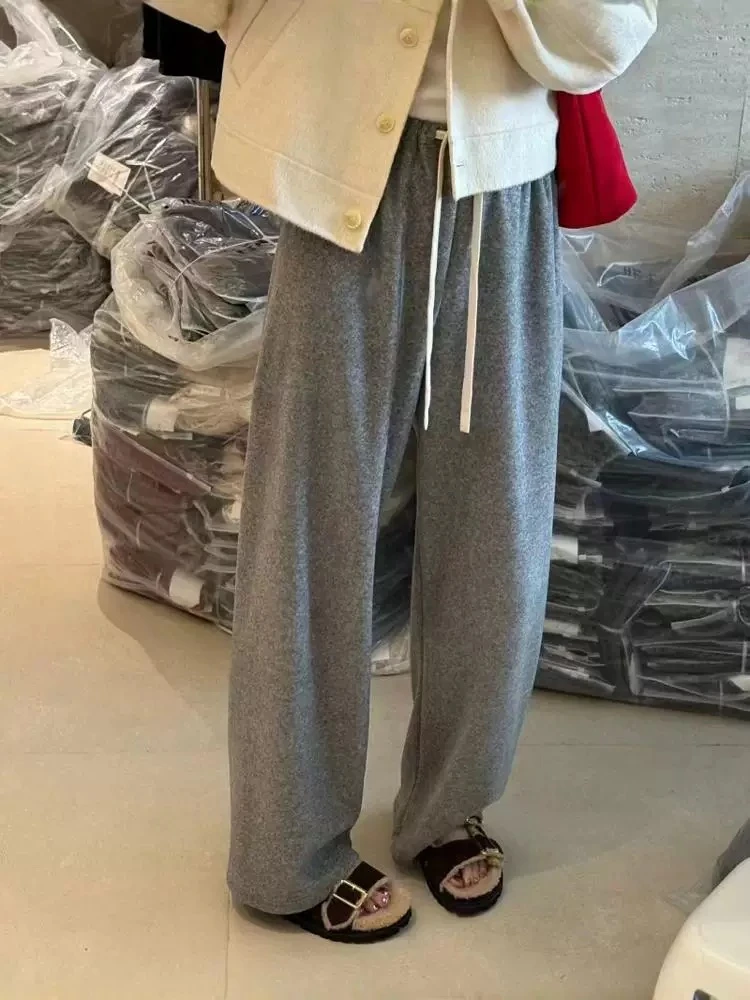 272新款时尚阔腿裤裤