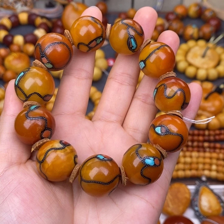 蜜蜡未镶嵌裸石蜜蜡X