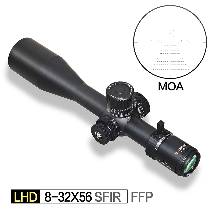 发现者LHD 8-32X56SFIR FFP-Z 前置直调 MOA分化望远镜