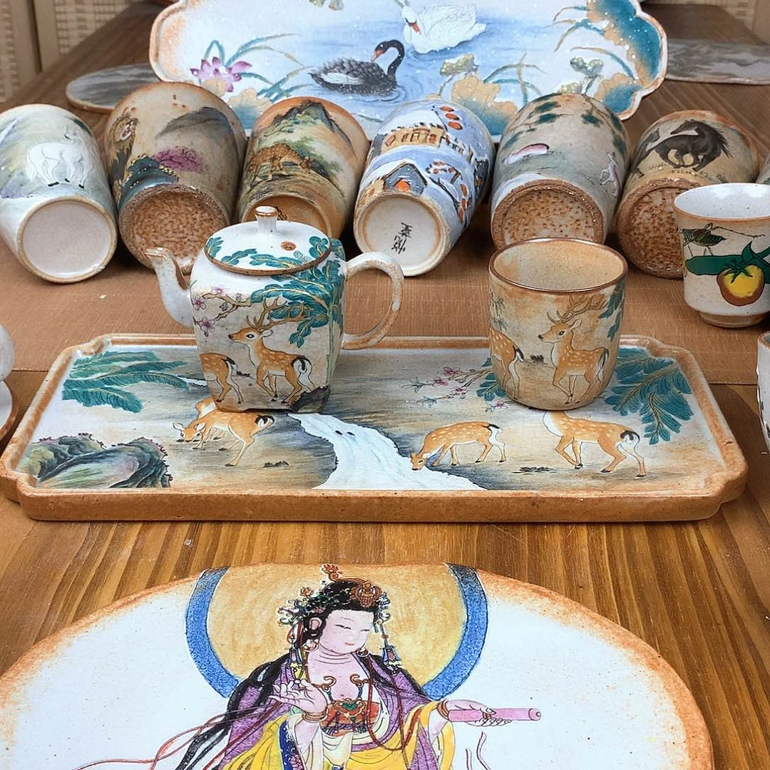 杨***碳杯景德镇陶瓷手作