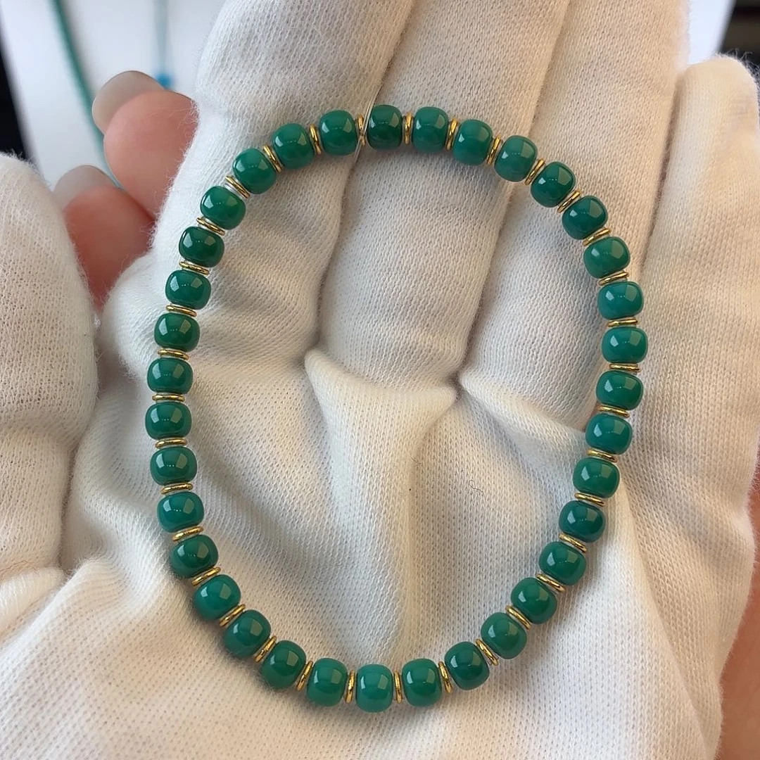 绿松石未镶嵌绿松石5mm