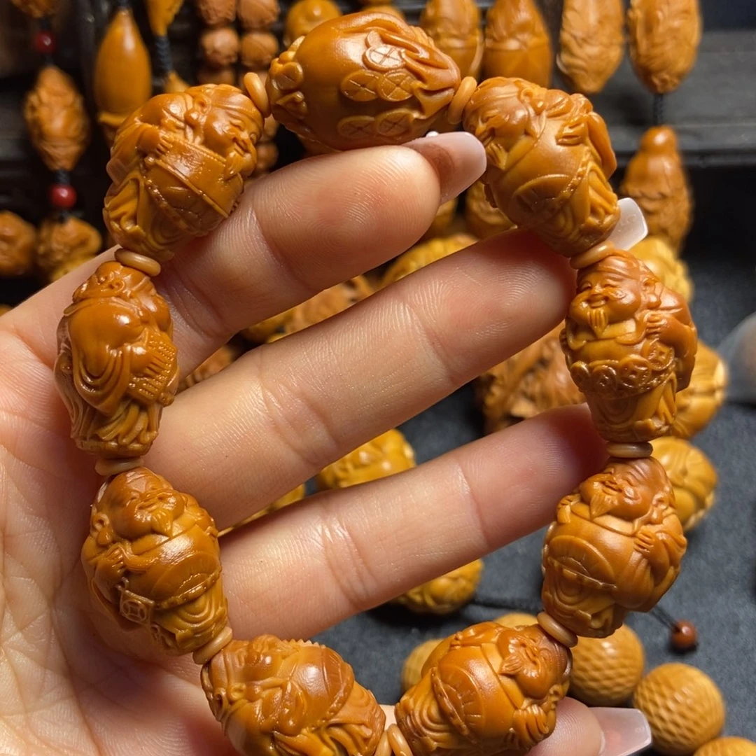 【闪购商品】手串/手链橄榄核站立财神