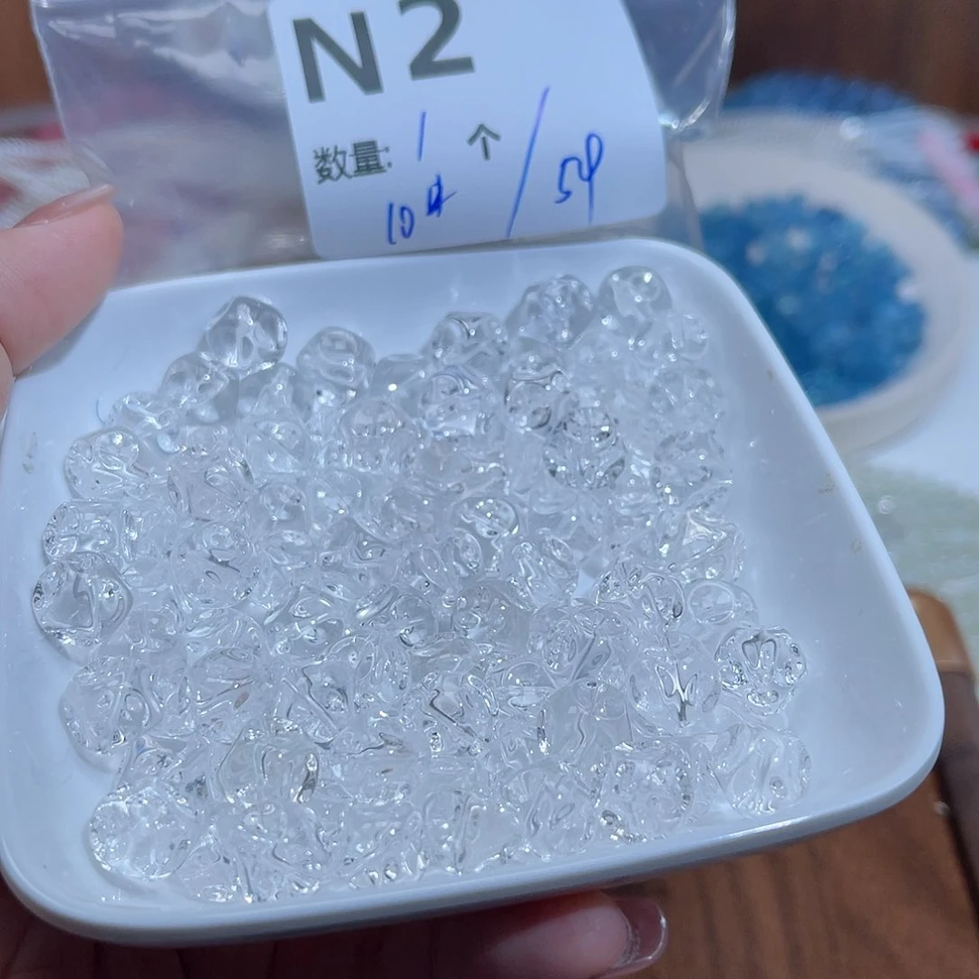 水晶珠宝半成品未镶嵌N2。