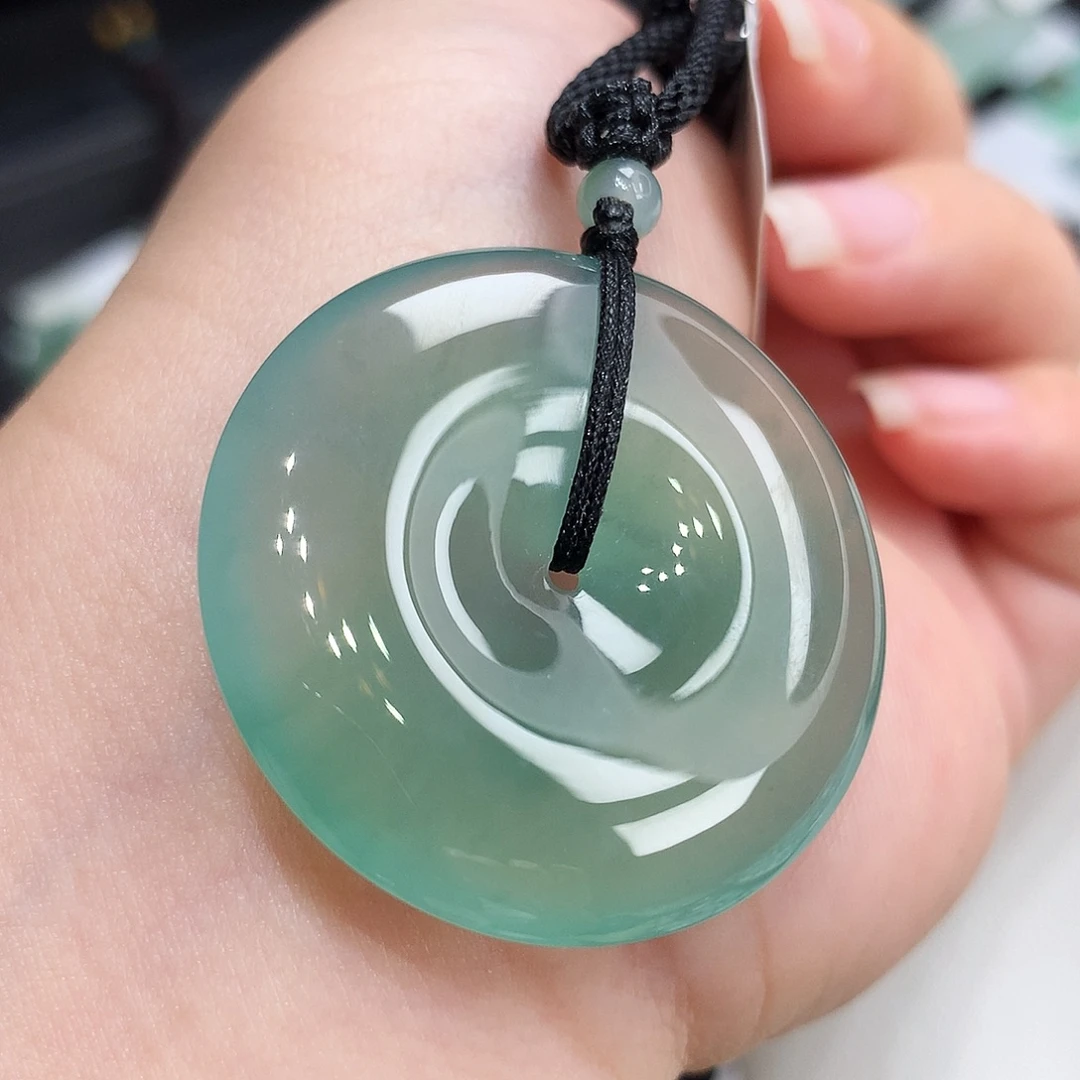 翡翠未镶嵌胸饰翡翠79，34.2/6