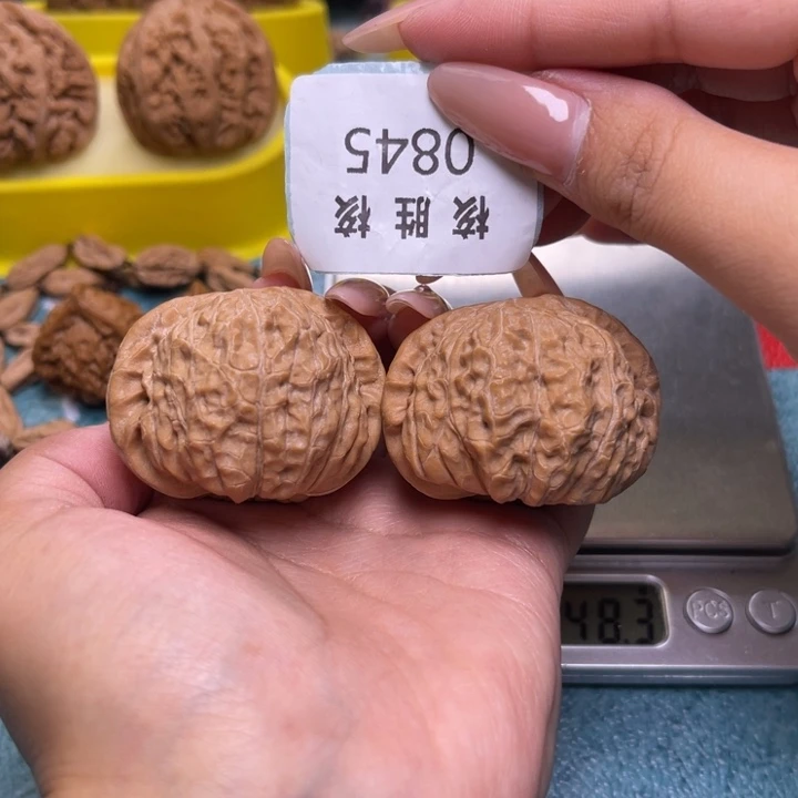 一***间把件文玩核桃南瓜墩43.0845