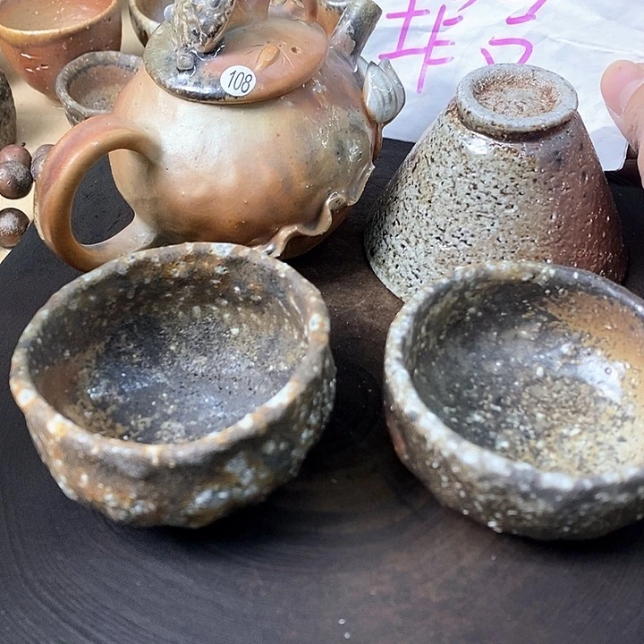 杯寻*手工粗陶、柴烧茶器