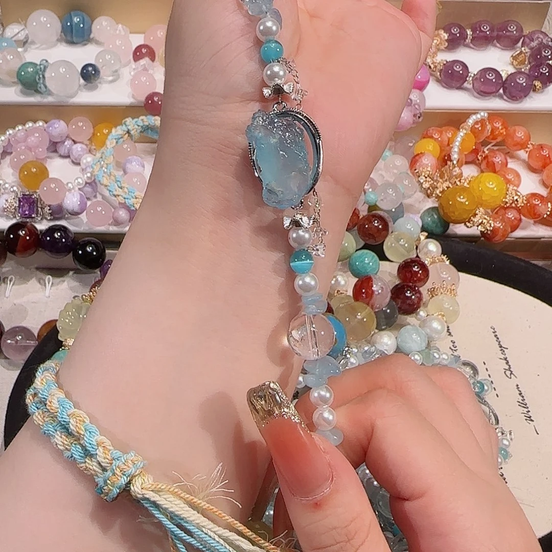 水晶手链未镶嵌吧