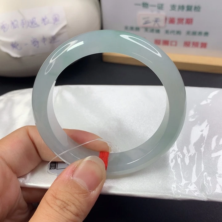 未镶嵌手镯翡翠5455