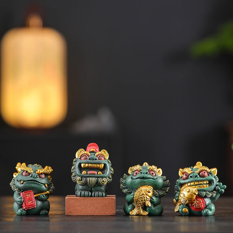 创意励志寓意小摆件风狮爷高中状元中考考研学生加油书房装饰礼物