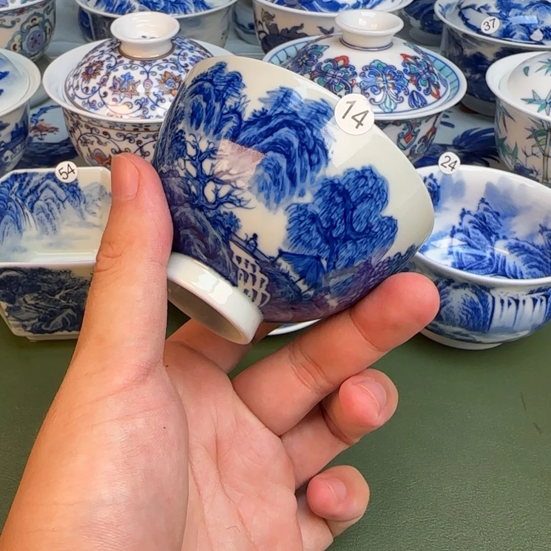 彦祖纯手工手绘茶具14