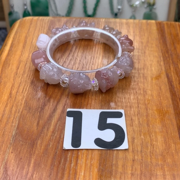 未镶嵌手链石英质玉