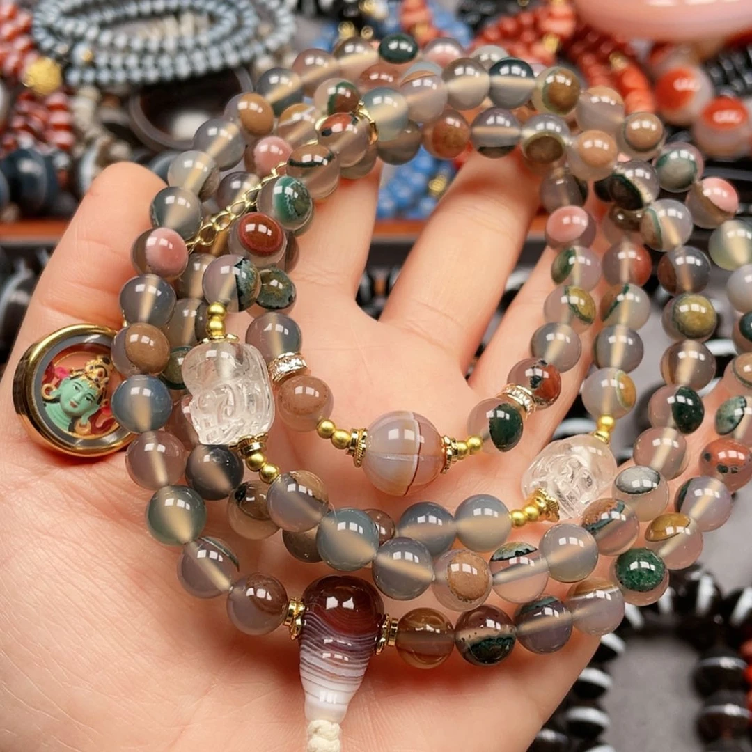 【闪购商品】合金玛瑙/玉髓珠宝半成品