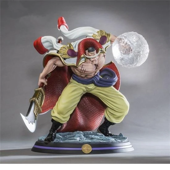 海贼 四皇 GK白胡子 老爹 爱德华纽盖特 雕像公仔手办模型