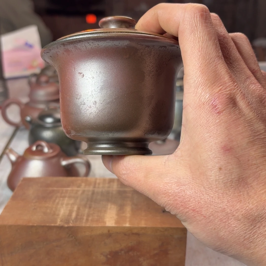 壶庄诚柴烧坭兴陶壶180（