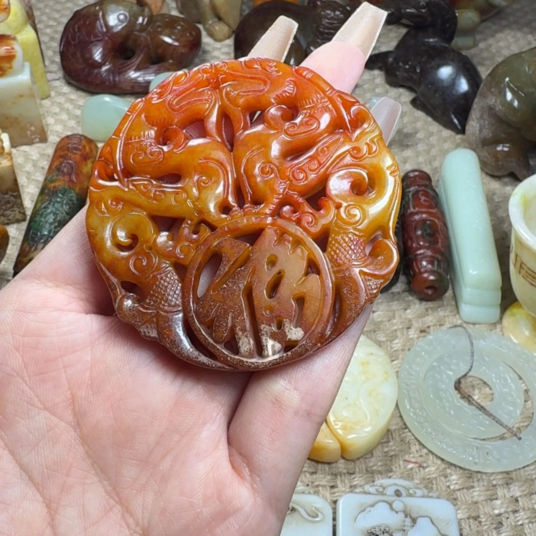 吊坠白玉菩提挂件