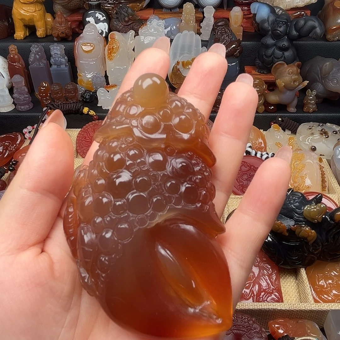 玛瑙/玉髓未镶嵌颈饰