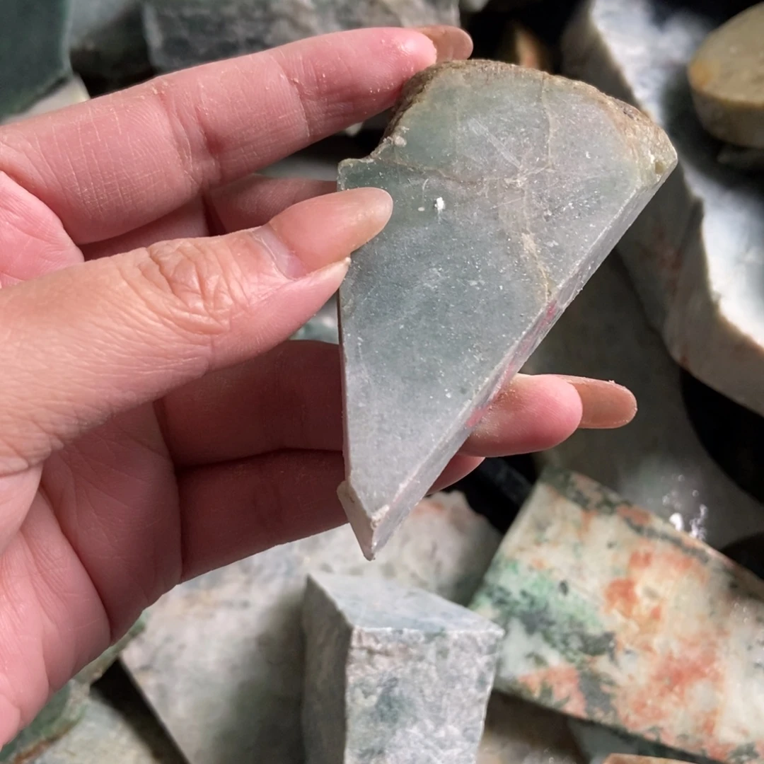 翡翠未镶嵌挂件天然翡翠