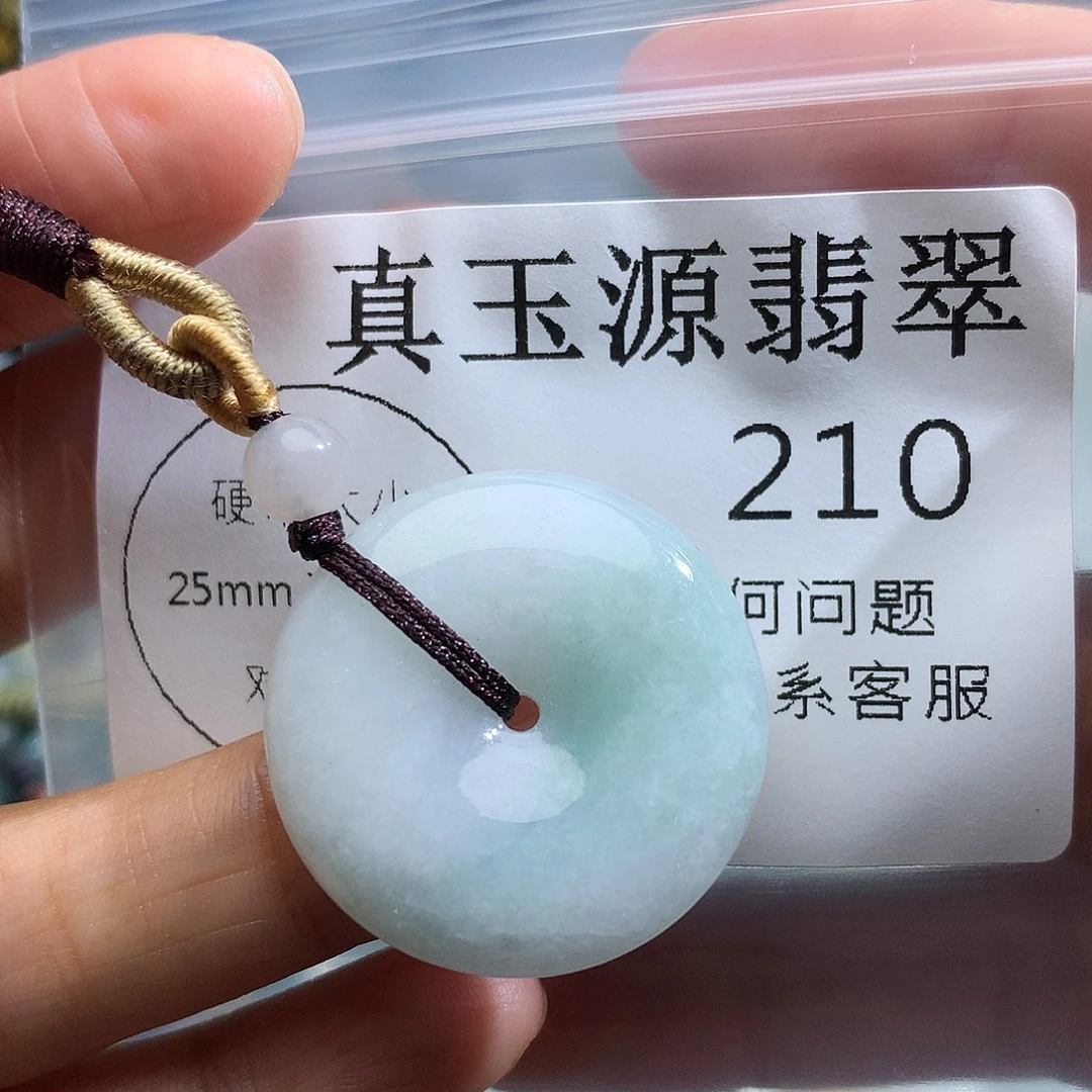翡翠未镶嵌颈饰210