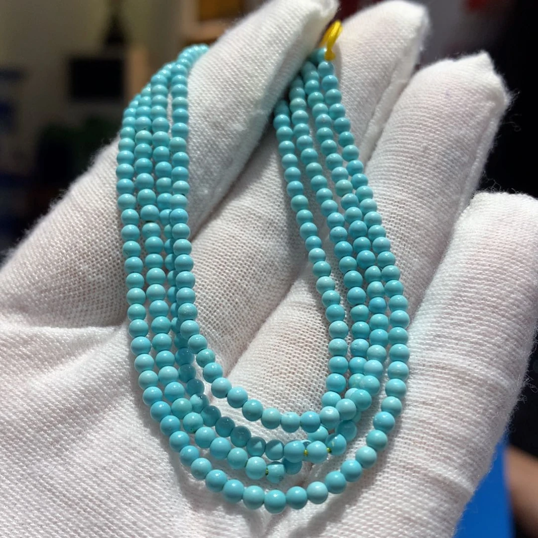 未镶嵌绿松石长链