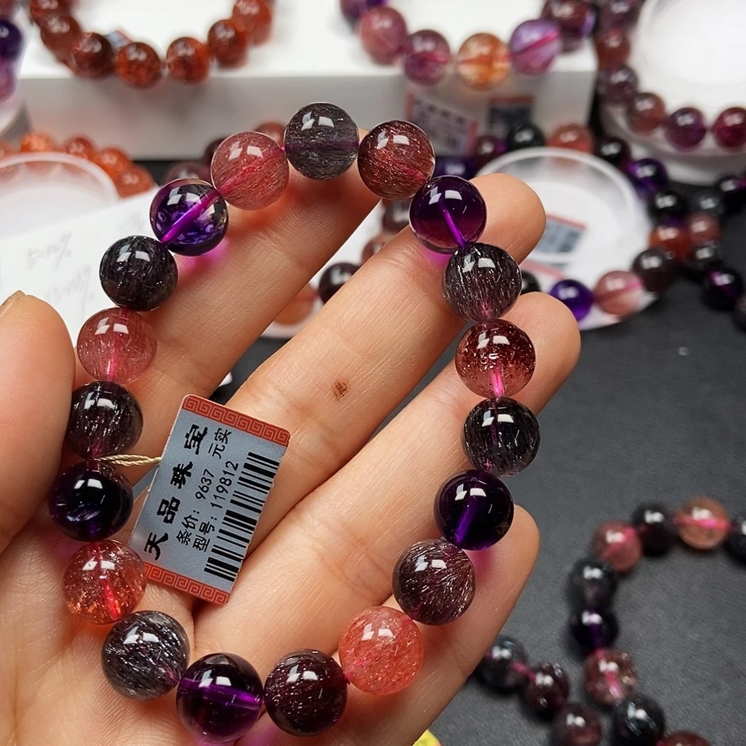 厚***福未镶嵌手链水晶119812