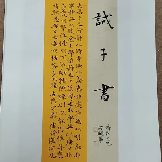 书法庄盛华书法作品