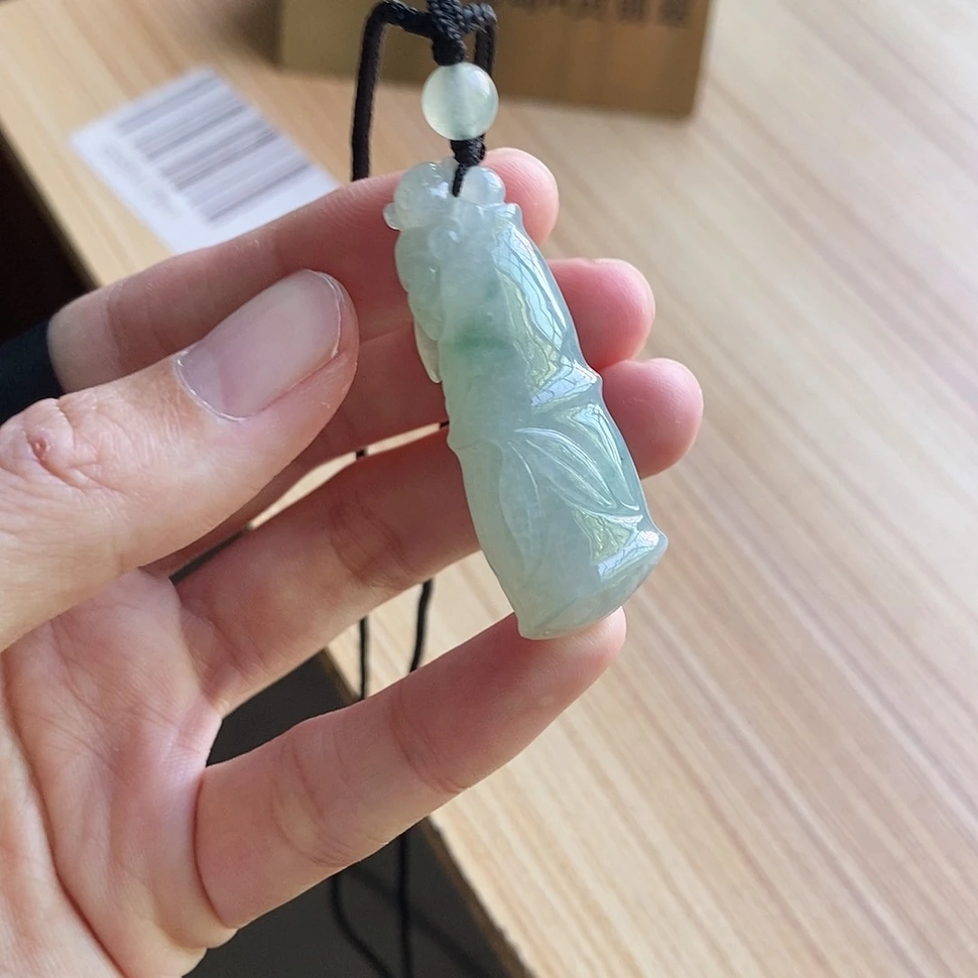 【闪购商品】颈饰未镶嵌翡翠天然缅甸A货翡翠