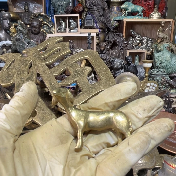 大阪回流铜器摆件90