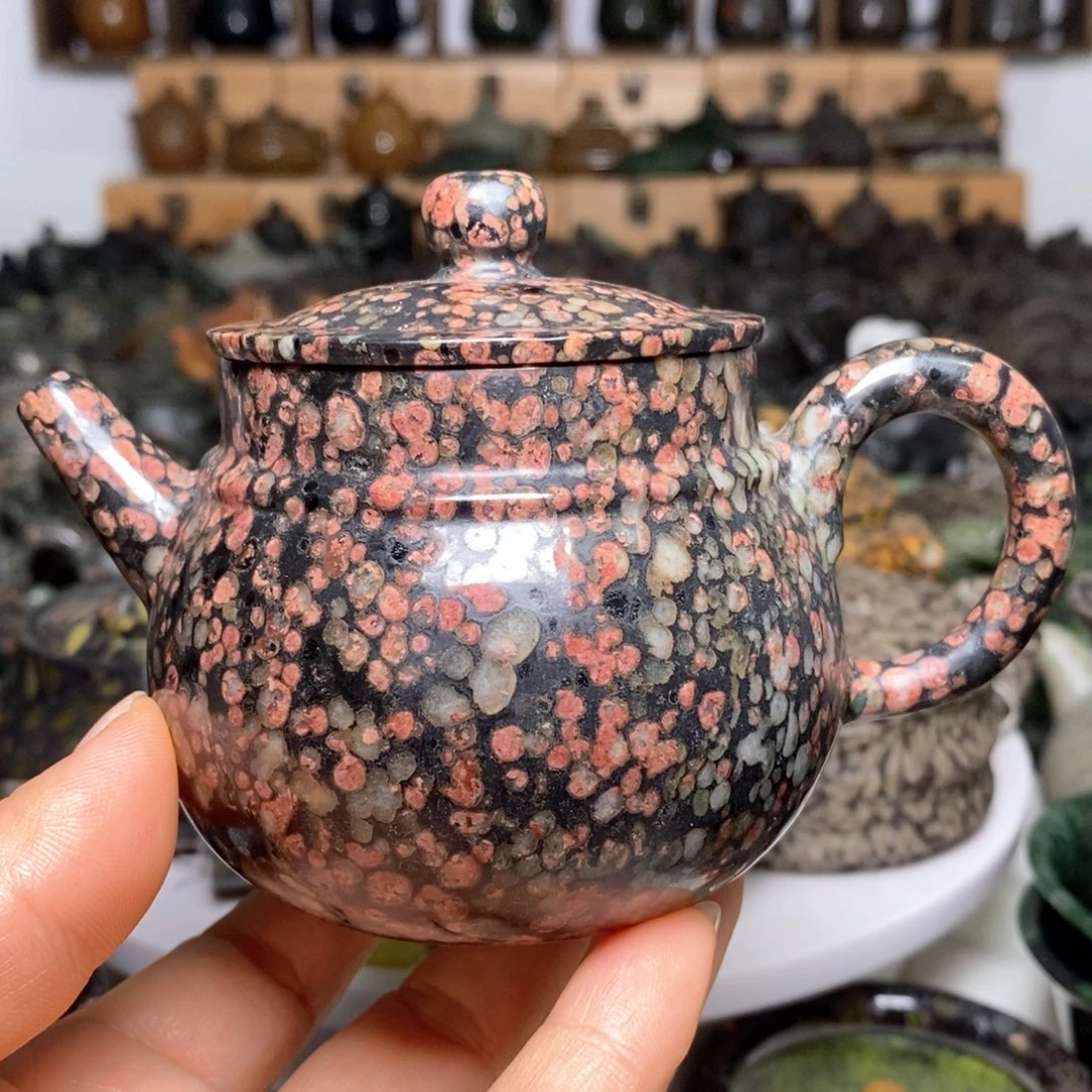 梅花玉高品红梅如意壶200cc