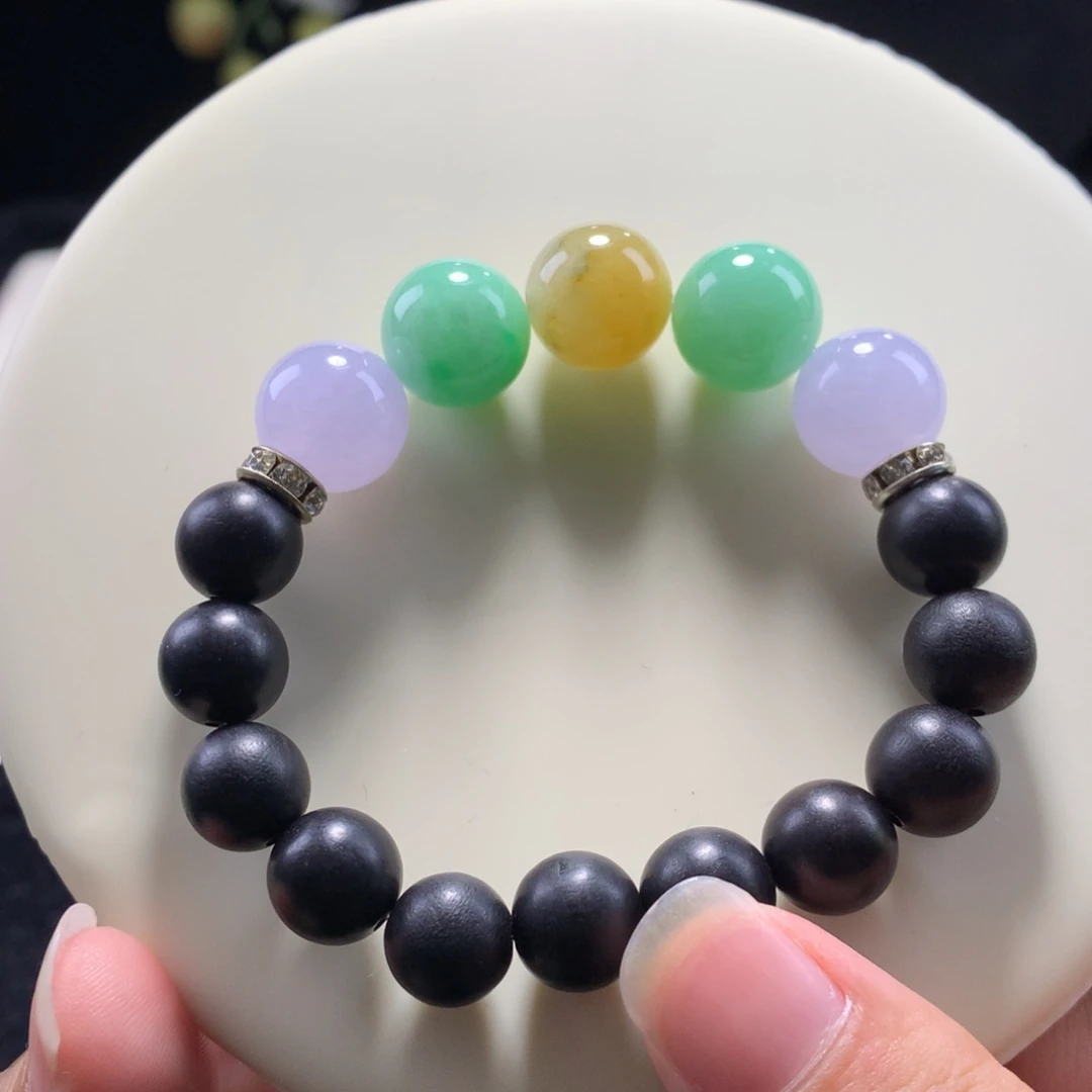未镶嵌手串翡翠大卡性价福禄寿