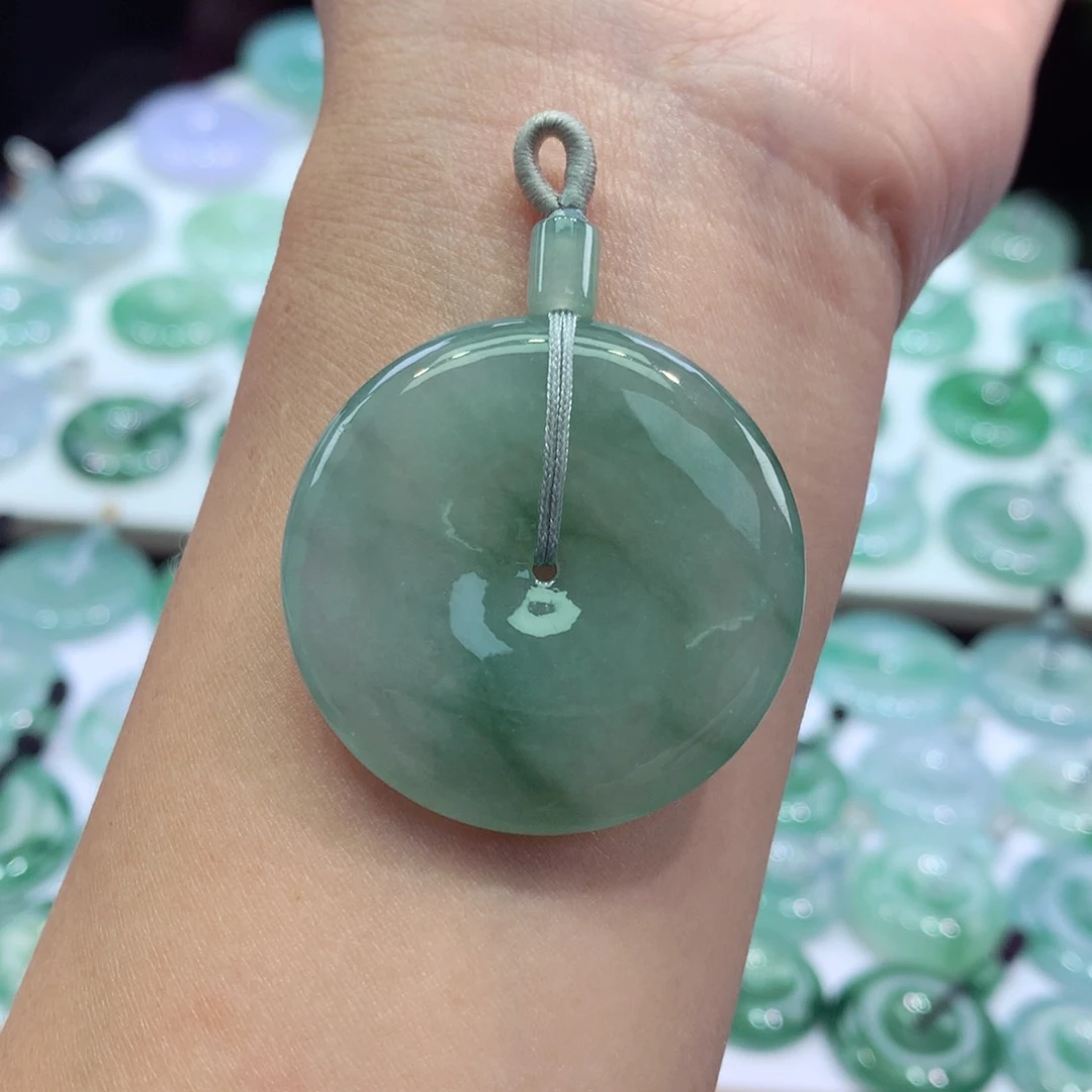 颈饰未镶嵌翡翠63尺寸36*5.9