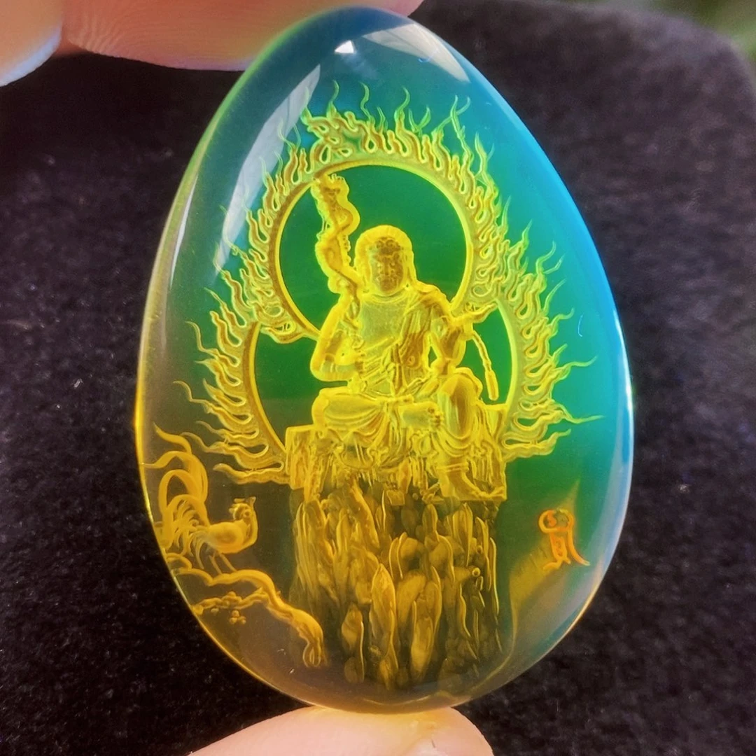 金珀未镶嵌吊坠(不含链)