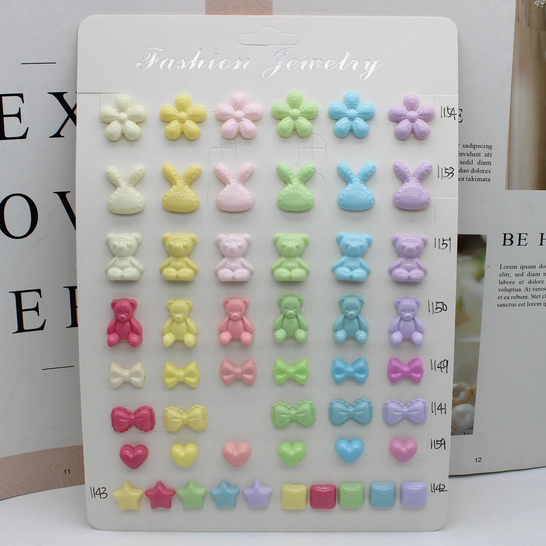 发饰手机壳鞋包挂件摆饰DIY饰品配件多款手工制作材料颜色随机