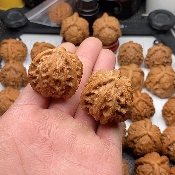 核桃手串/手链拼接三棱13