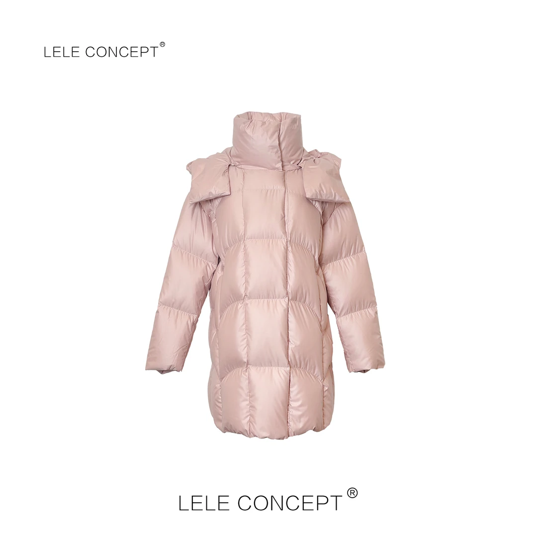 LELE CONCEPT丨【如一】中款四色鹅绒服Y0687