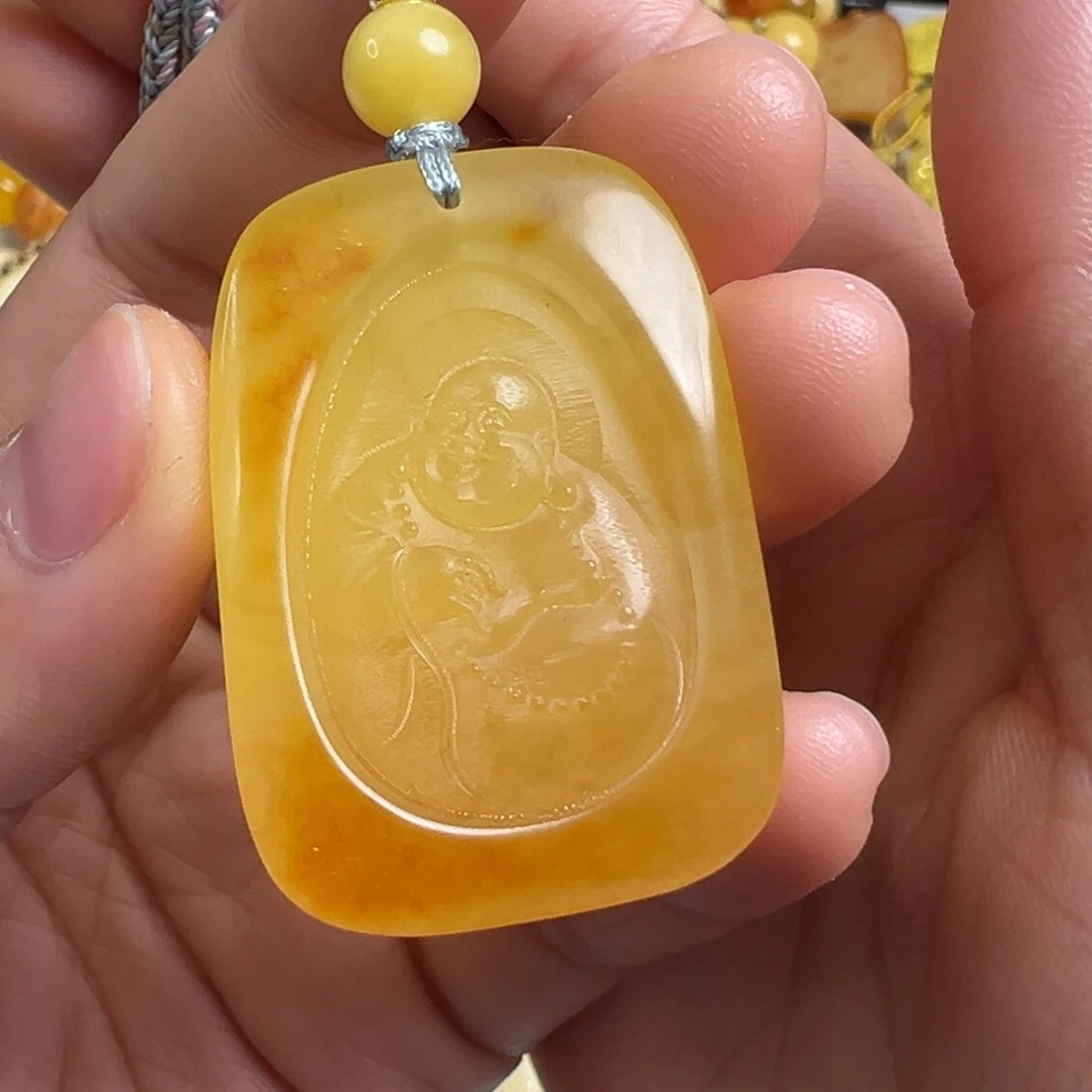 蜜蜡未镶嵌裸石蜜蜡