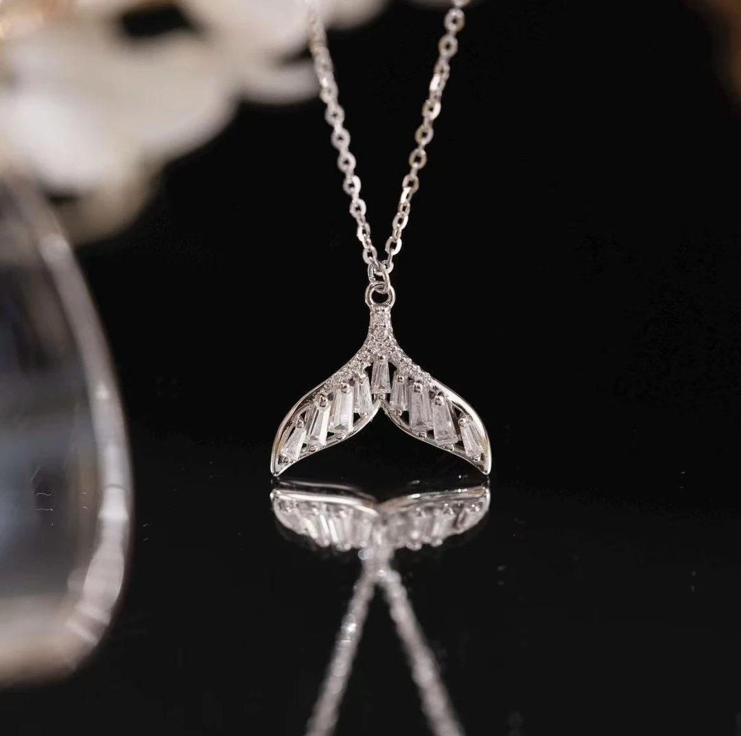 KISS MAX  小众设计简约鱼尾高级感锁骨链31676