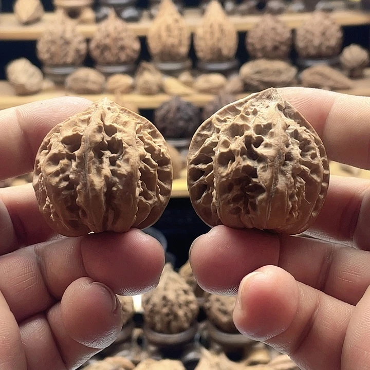 把件文玩核桃八棱核桃9