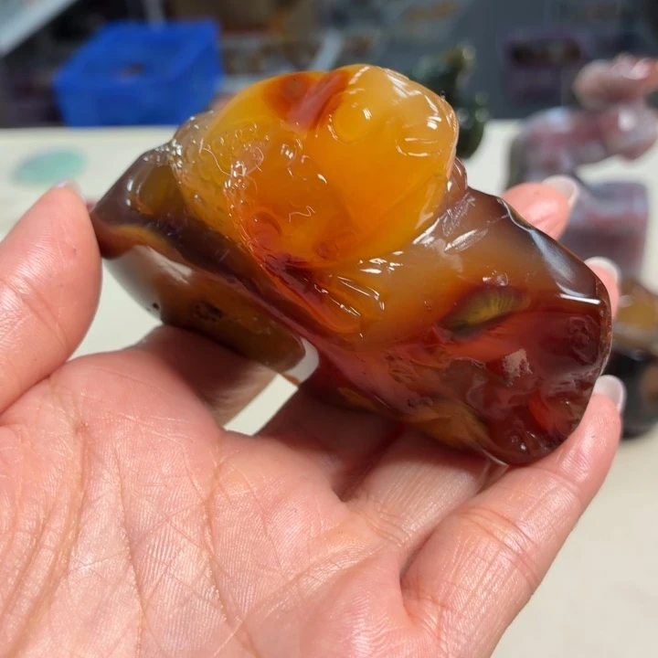 玛瑙/玉髓未镶嵌吊坠(不含链)