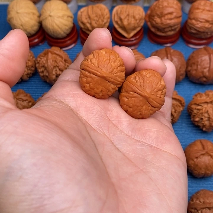 把件文玩核桃麒麟磨盘