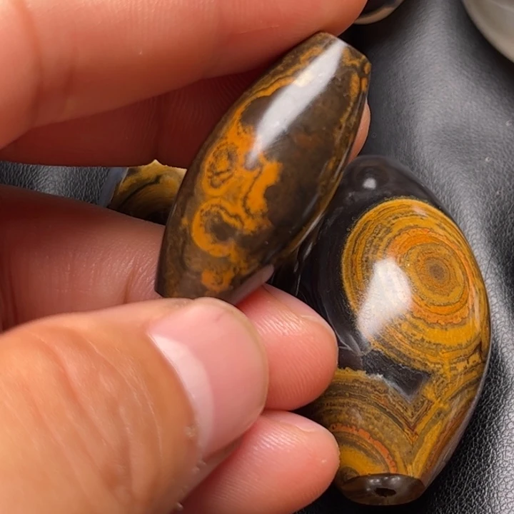 河***印石英岩玉未镶嵌颈饰