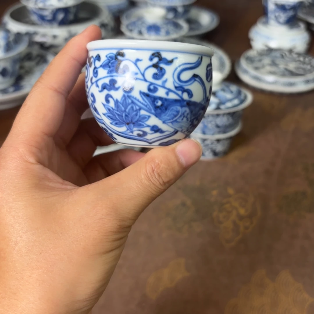 瓷片景德镇手绘茶器福利