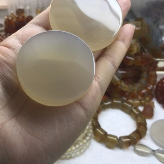 玛瑙/玉髓手链未镶嵌禧****初