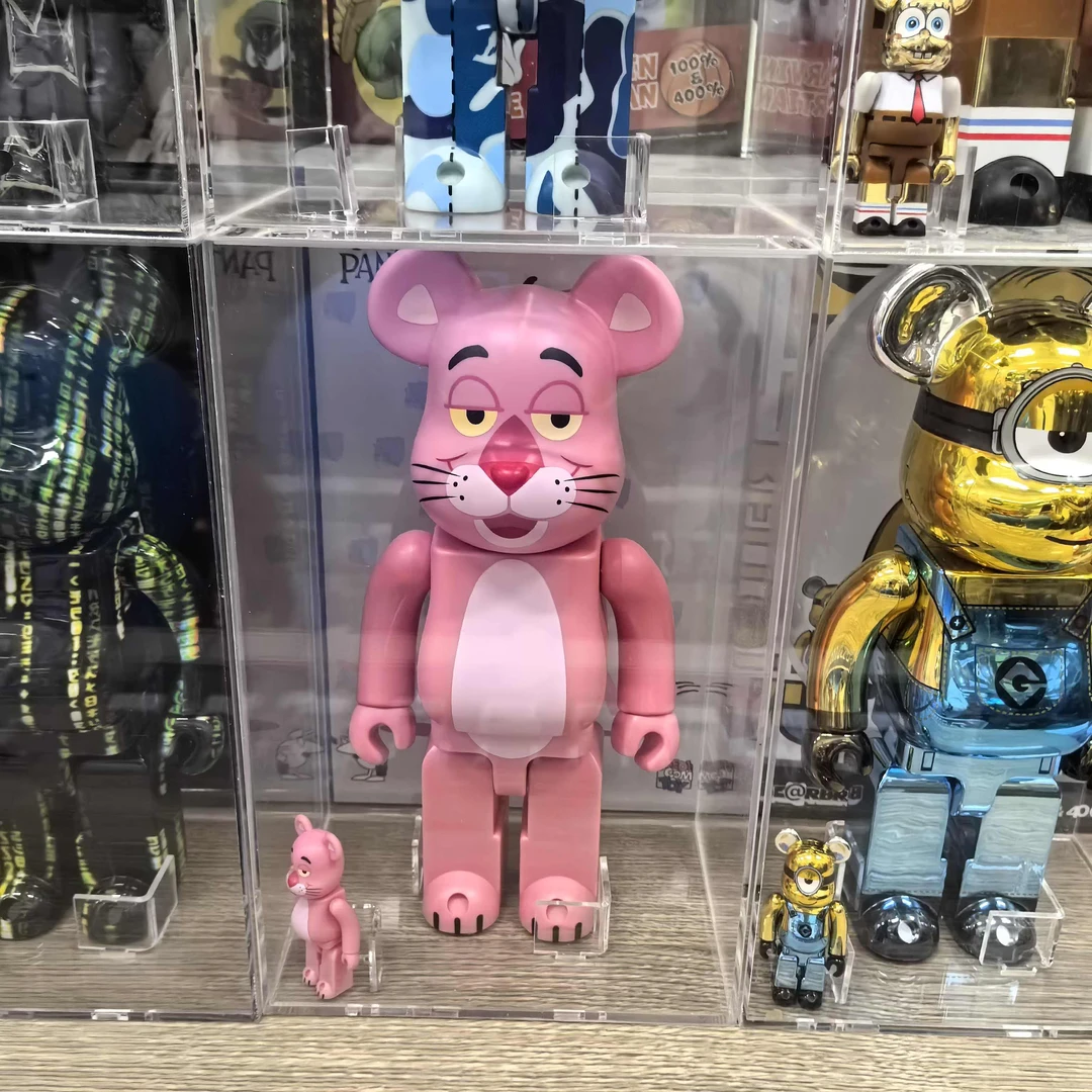 【小白】bearbrick 积木熊 粉红豹 400%