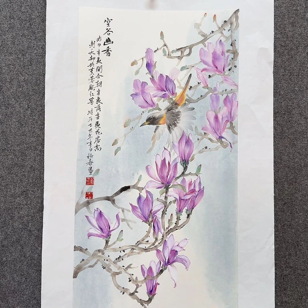 国画吴新春老师手绘作品